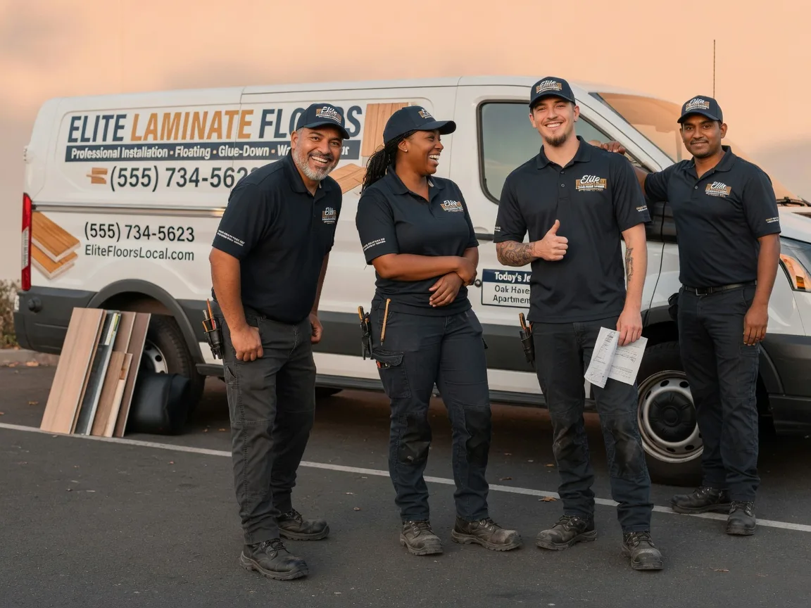 Laminate flooring installation company in Honor, MI